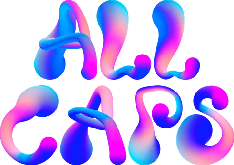 All Caps Coffee logo