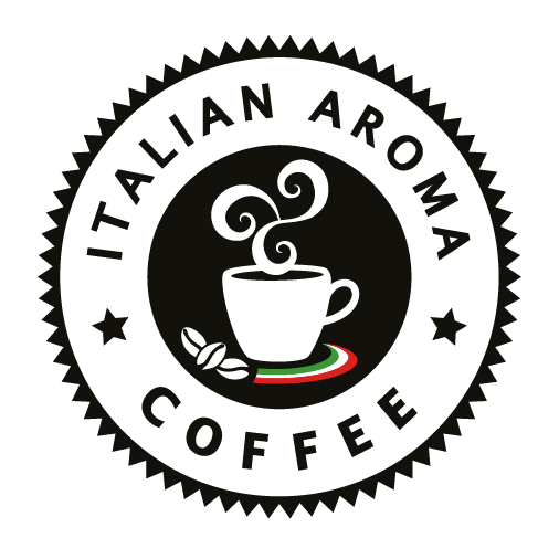 Italian aroma coffee logo
