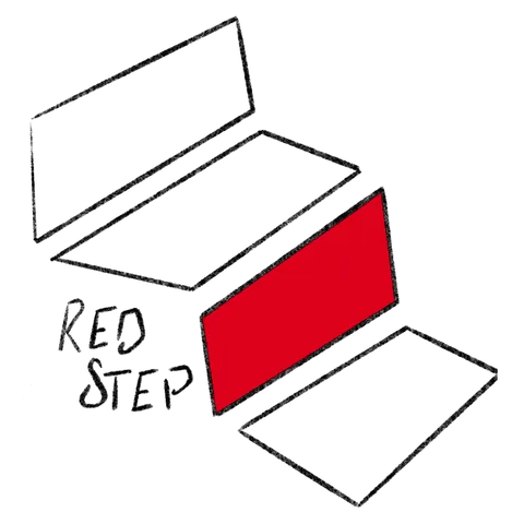 Red Step logo